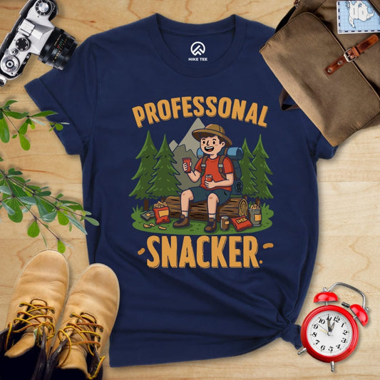 Hike Tee T-Shirt Navy / S Pro Snacker Shirt