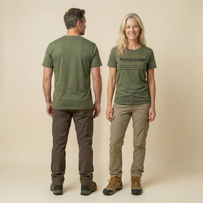 Hike Tee T-Shirt Procrastihiking Definition Shirt