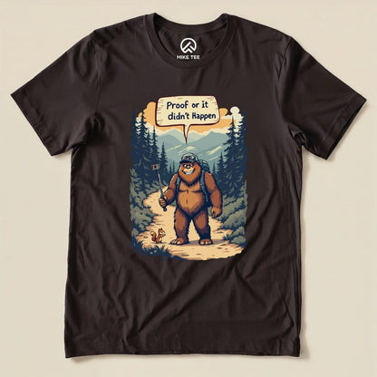 Hike Tee T-Shirt Brown / S Proof Bigfoot Shirt