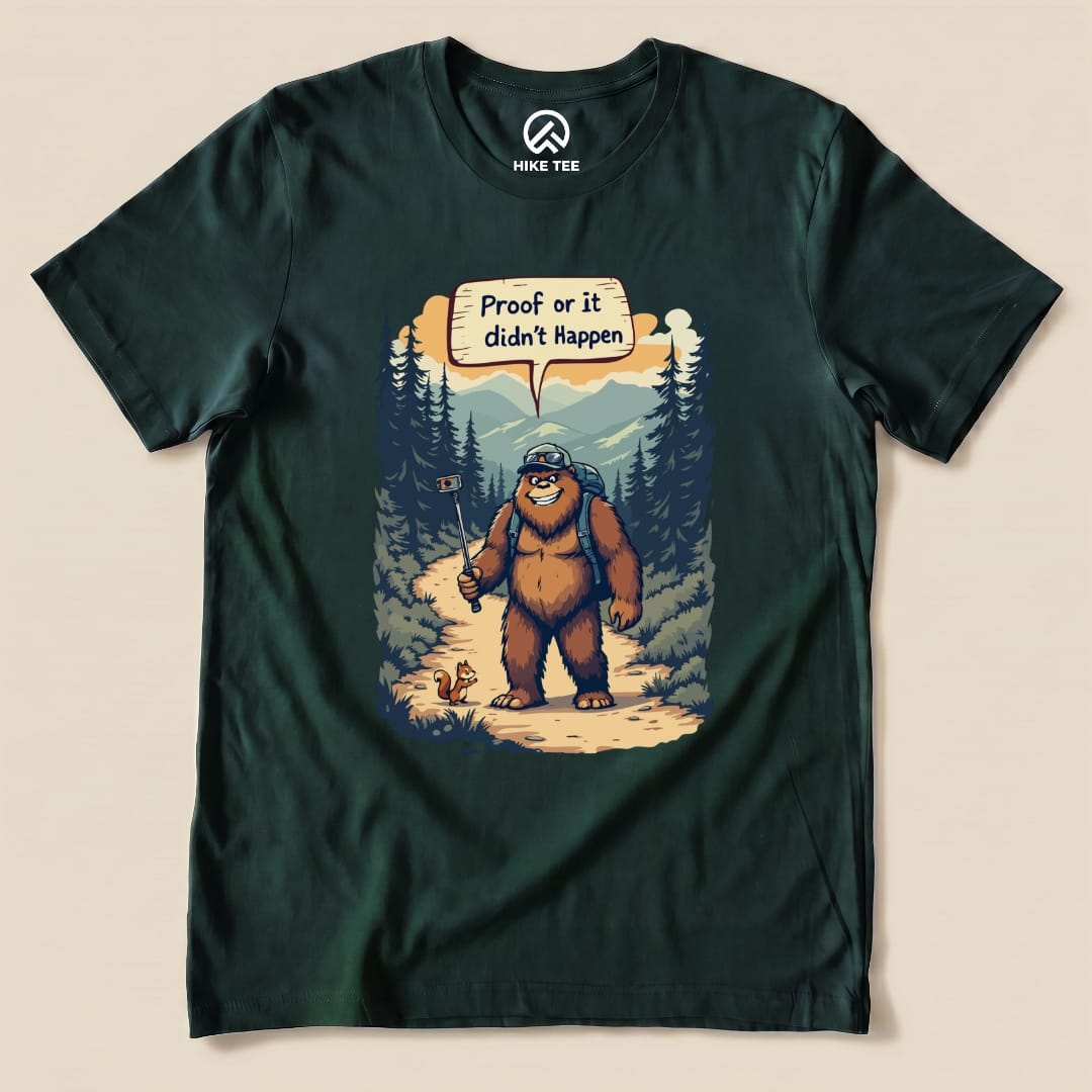 Hike Tee T-Shirt Forest / S Proof Bigfoot Shirt