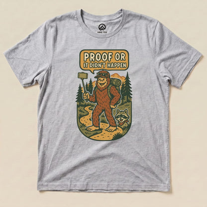 Hike Tee T-Shirt Athletic Heather / S Proof Shirt