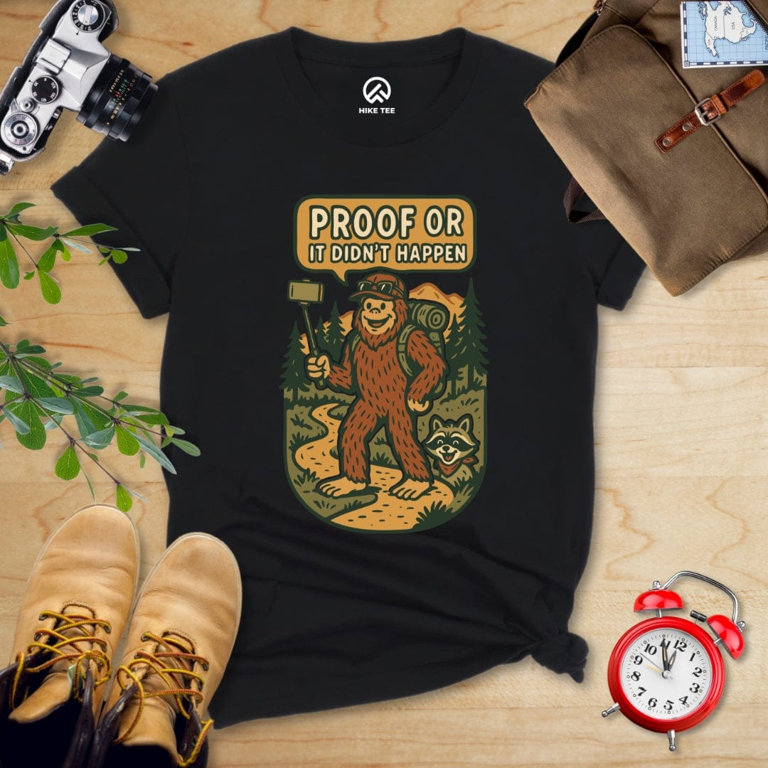 Hike Tee T-Shirt Black / S Proof Shirt