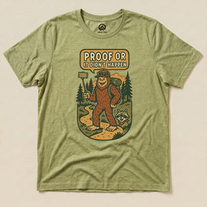 Hike Tee T-Shirt Heather Green / S Proof Shirt
