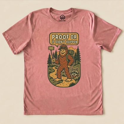 Hike Tee T-Shirt Heather Mauve / S Proof Shirt