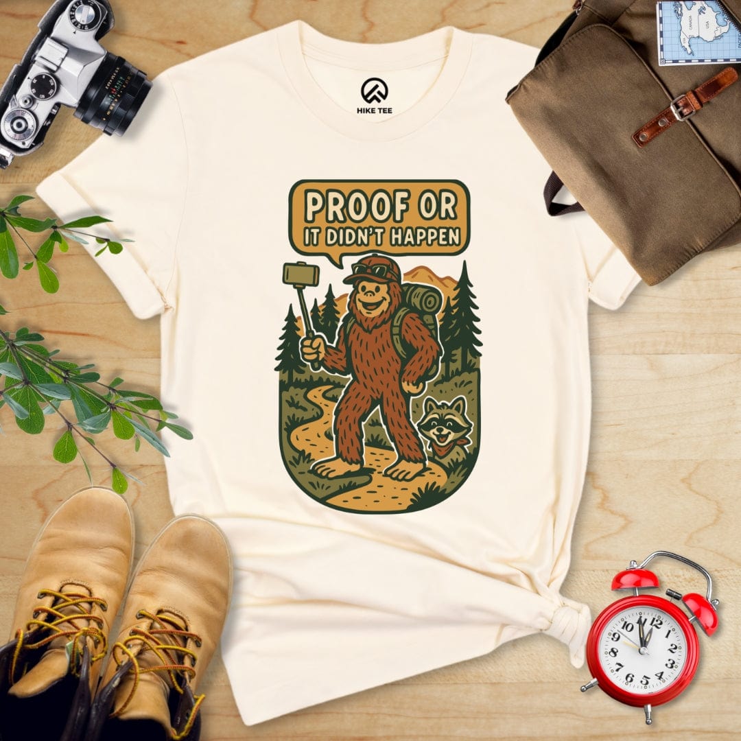 Hike Tee T-Shirt Natural / S Proof Shirt
