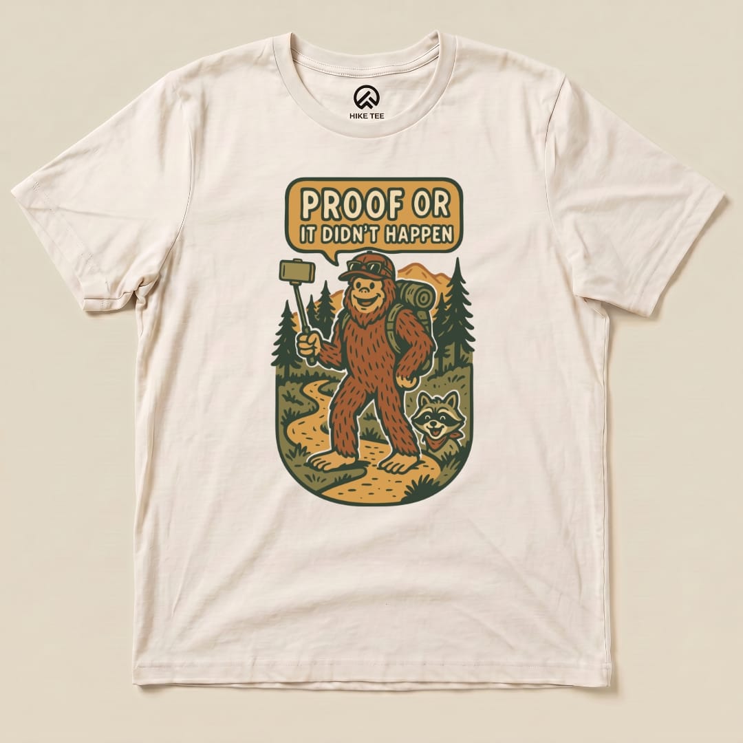 Hike Tee T-Shirt Natural / S Proof Shirt