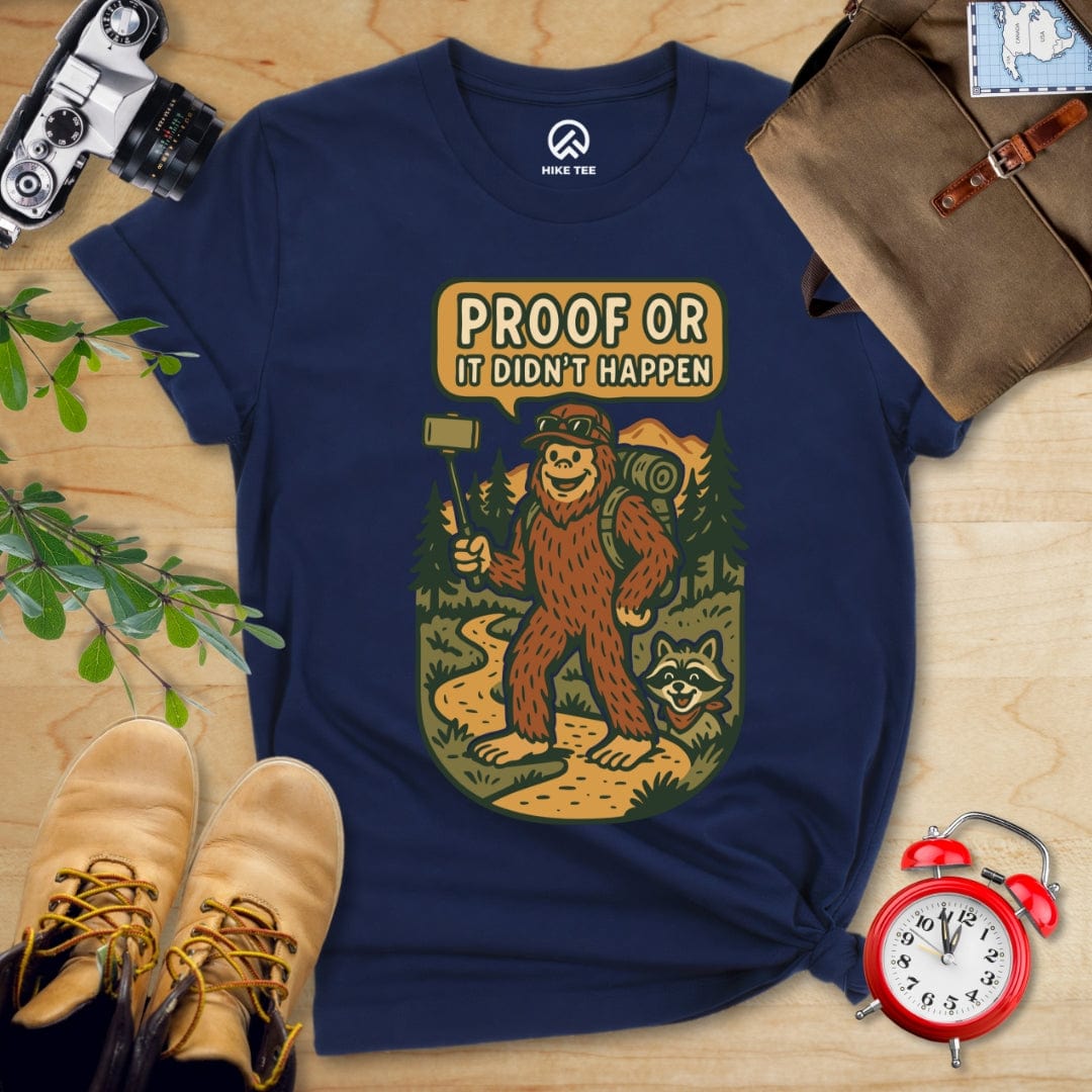 Hike Tee T-Shirt Navy / S Proof Shirt