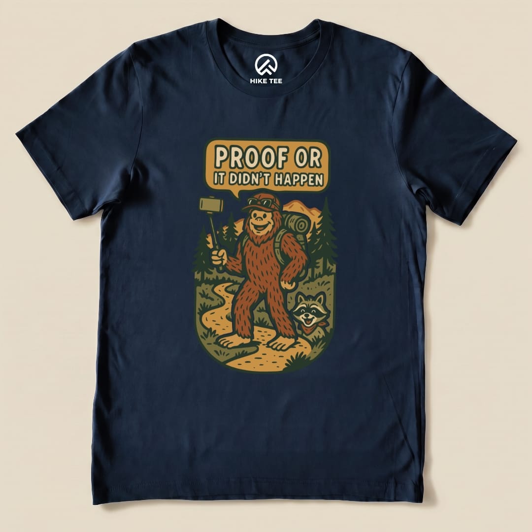 Hike Tee T-Shirt Navy / S Proof Shirt