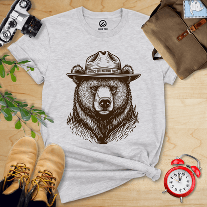 Hike Tee T-Shirt Athletic Heather / S Protect National Parks Shirt