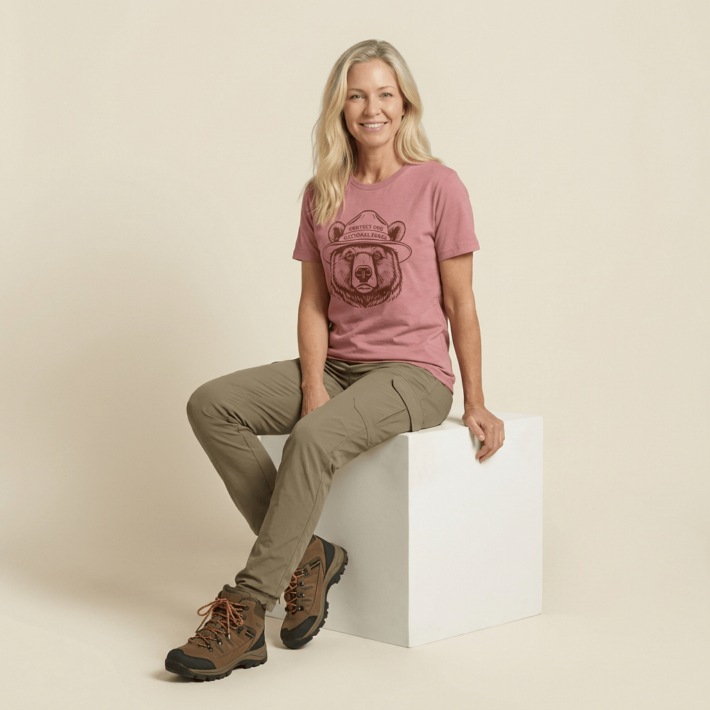 Hike Tee T-Shirt Protect Our National Parks Bear Shirt