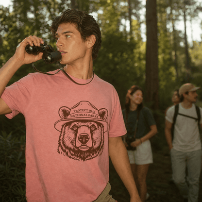 Protect Our National Parks Bear Shirt Hike Tee T-Shirt
