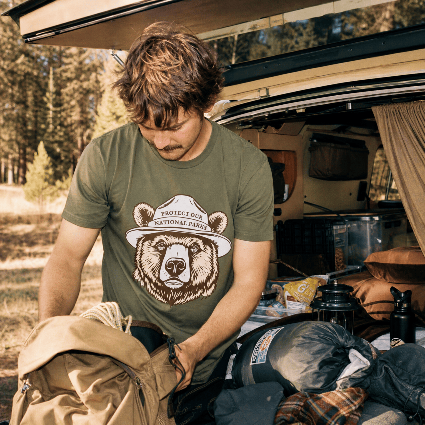 Protect Our National Parks Shirt Hike Tee T-Shirt