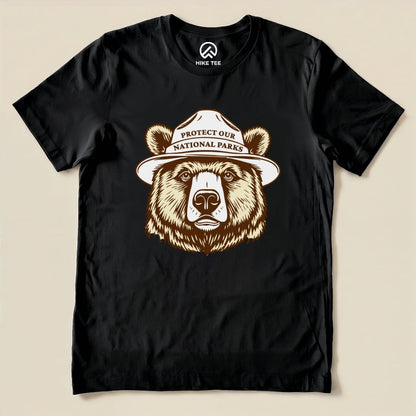 Hike Tee T-Shirt Black / S Protect Our National Parks Shirt