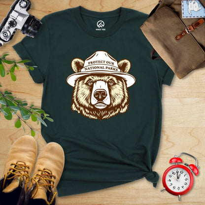 Hike Tee T-Shirt Forest / S Protect Our National Parks Shirt