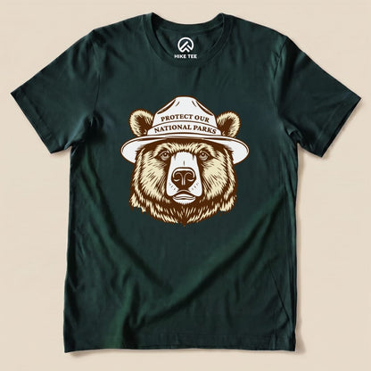 Hike Tee T-Shirt Forest / S Protect Our National Parks Shirt