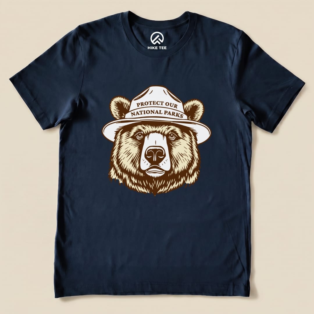 Hike Tee T-Shirt Navy / S Protect Our National Parks Shirt