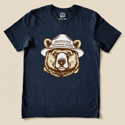 Hike Tee T-Shirt Navy / S Protect Our National Parks Shirt