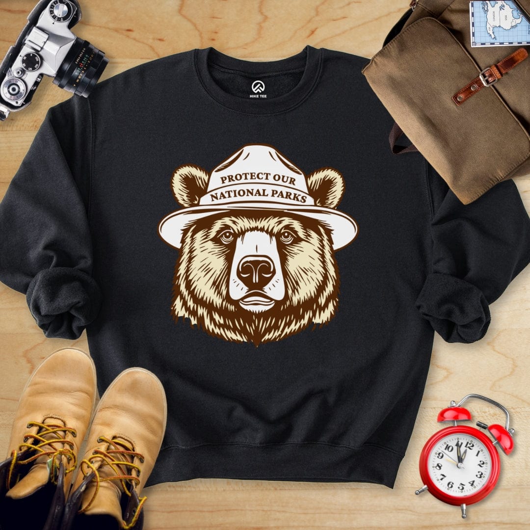 Hike Tee Sweatshirt Black / S Protect Our NP Sweatshirt