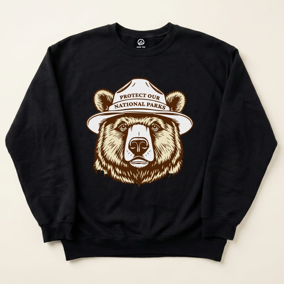 Protect Our NP Sweatshirt Hike Tee Sweatshirt Black / S