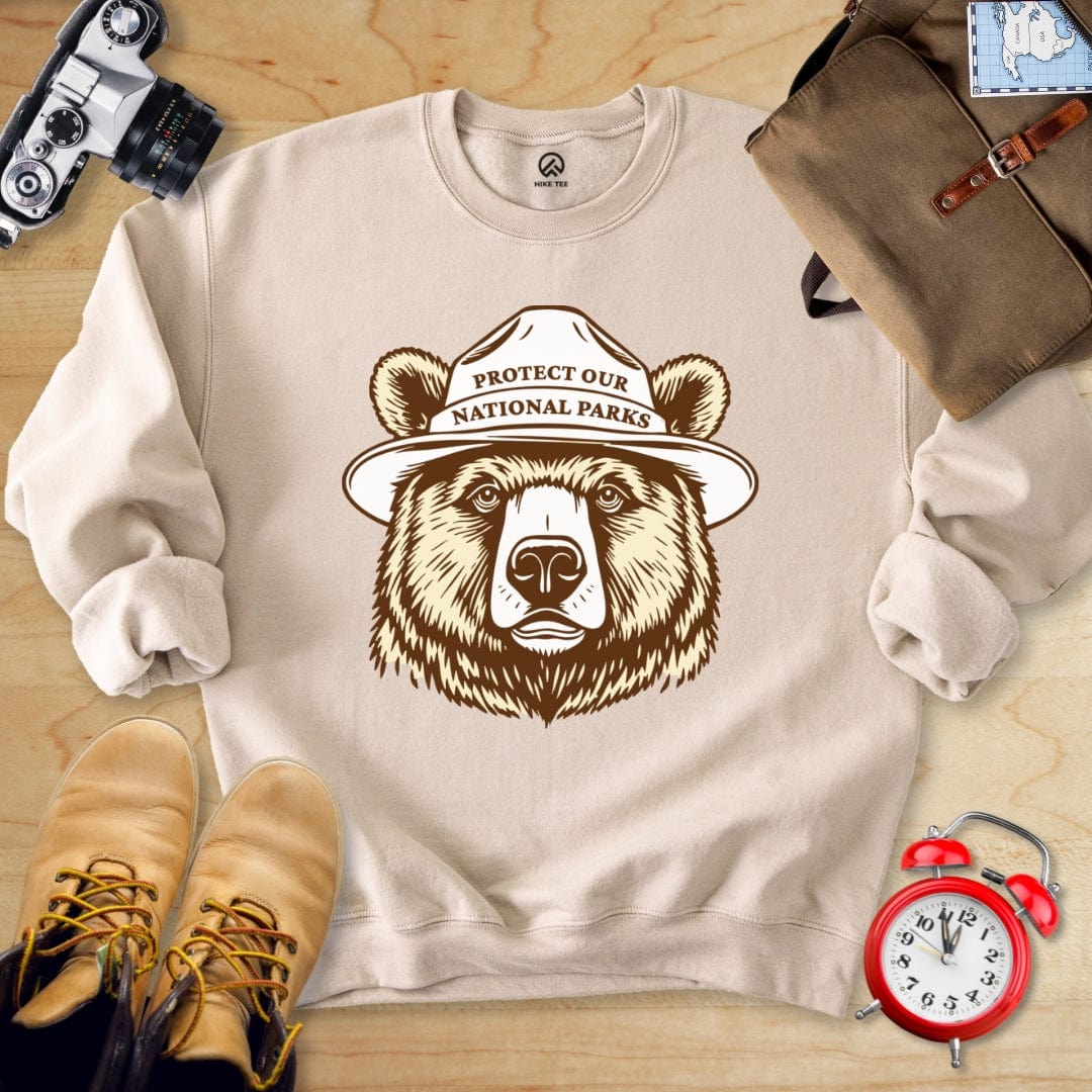 Hike Tee Sweatshirt Sand / S Protect Our NP Sweatshirt