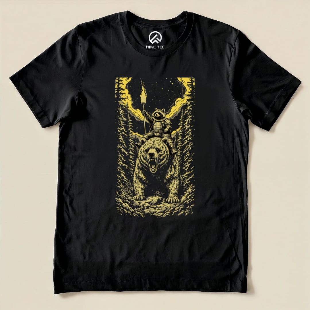 Hike Tee T-Shirt Black / S Protect the Forests Shirt