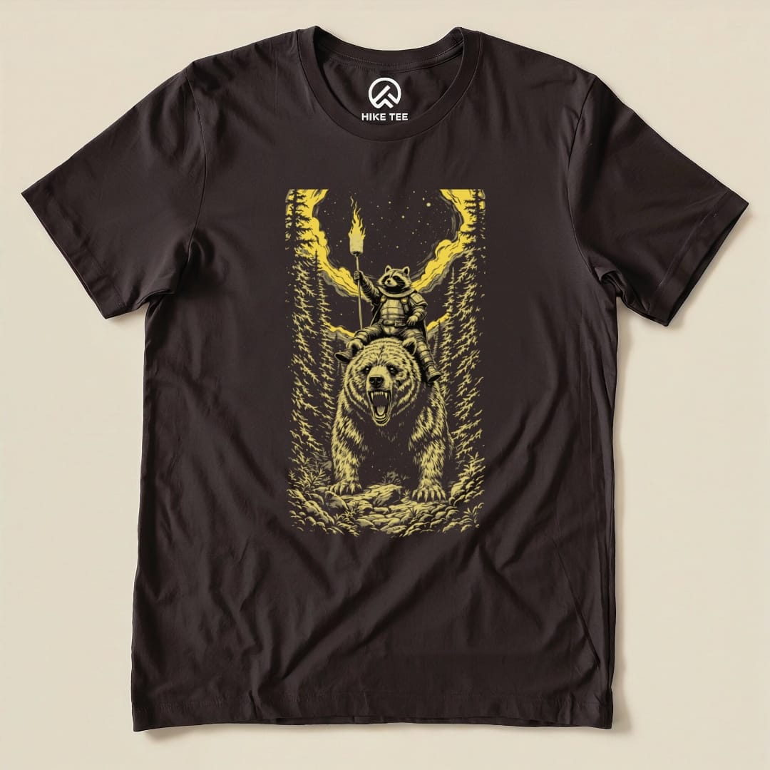 Hike Tee T-Shirt Brown / S Protect the Forests Shirt