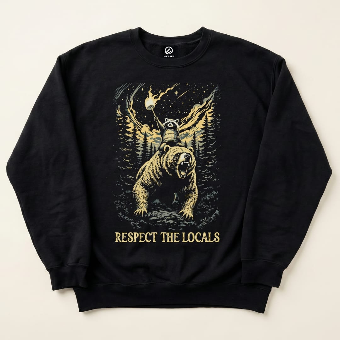 Protect the Forests Sweatshirt Printify Sweatshirt Black / S