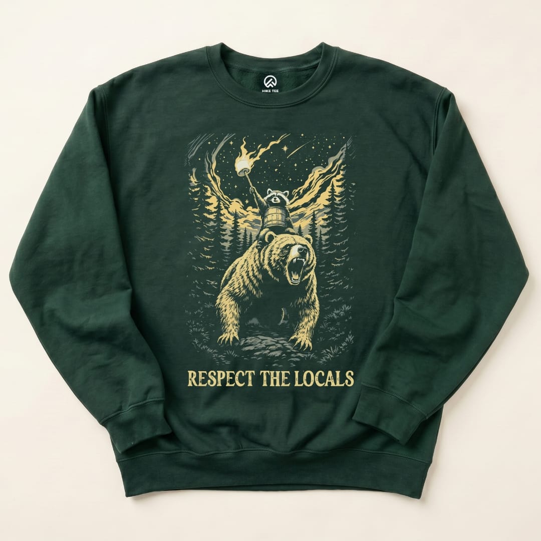 Protect the Forests Sweatshirt Printify Sweatshirt Forest Green / S