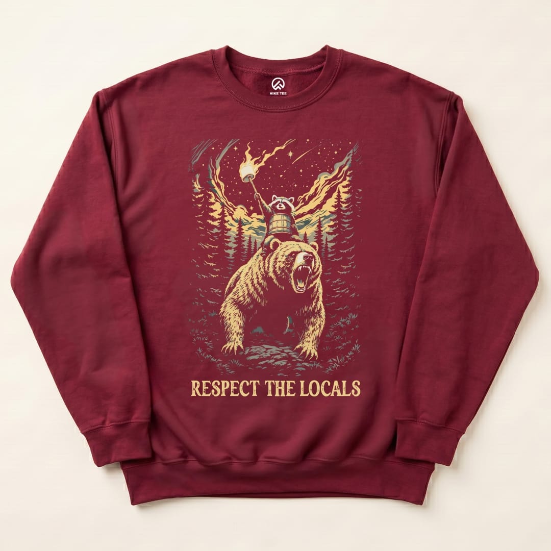 Protect the Forests Sweatshirt Printify Sweatshirt Maroon / S