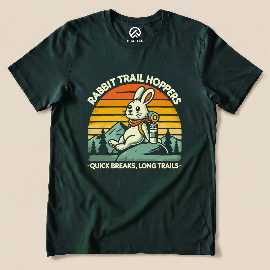 Rabbit Long Trails Shirt Hike Tee T-Shirt Forest / S