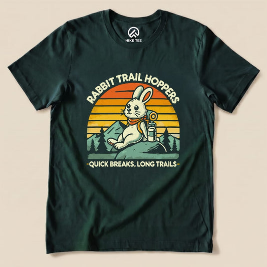 Rabbit Long Trails Shirt Hike Tee T-Shirt Forest / S