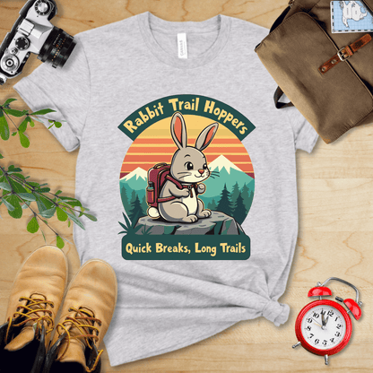 Hike Tee T-Shirt Athletic Heather / S Rabbit Trail Hoppers Shirt