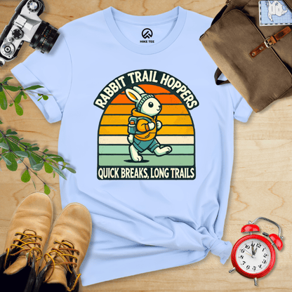Hike Tee T-Shirt Baby Blue / S Rabbit Trail Hoppers Shirt