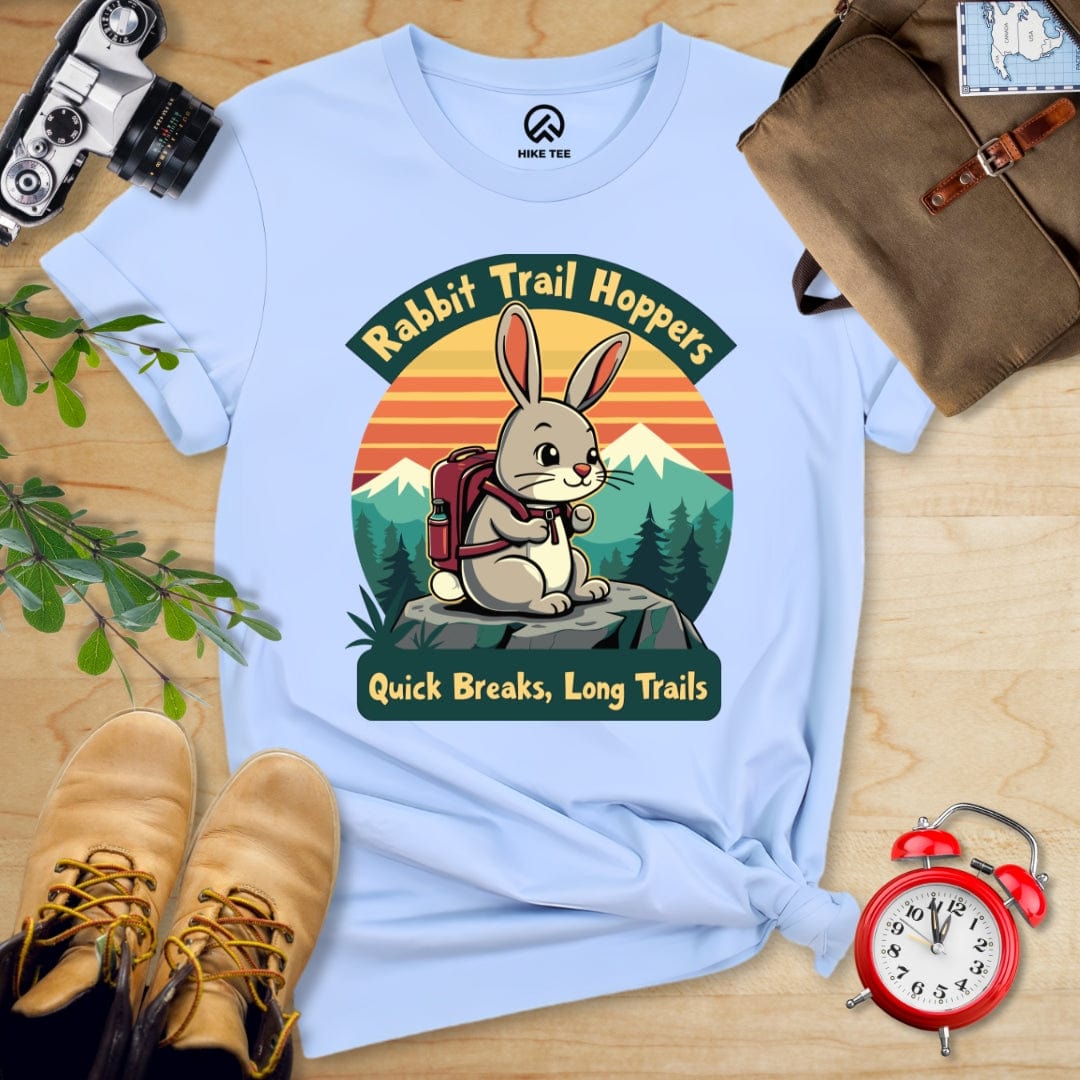 Hike Tee T-Shirt Baby Blue / S Rabbit Trail Hoppers Shirt