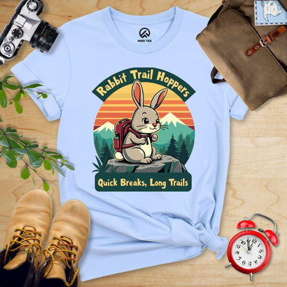 Hike Tee T-Shirt Baby Blue / S Rabbit Trail Hoppers Shirt