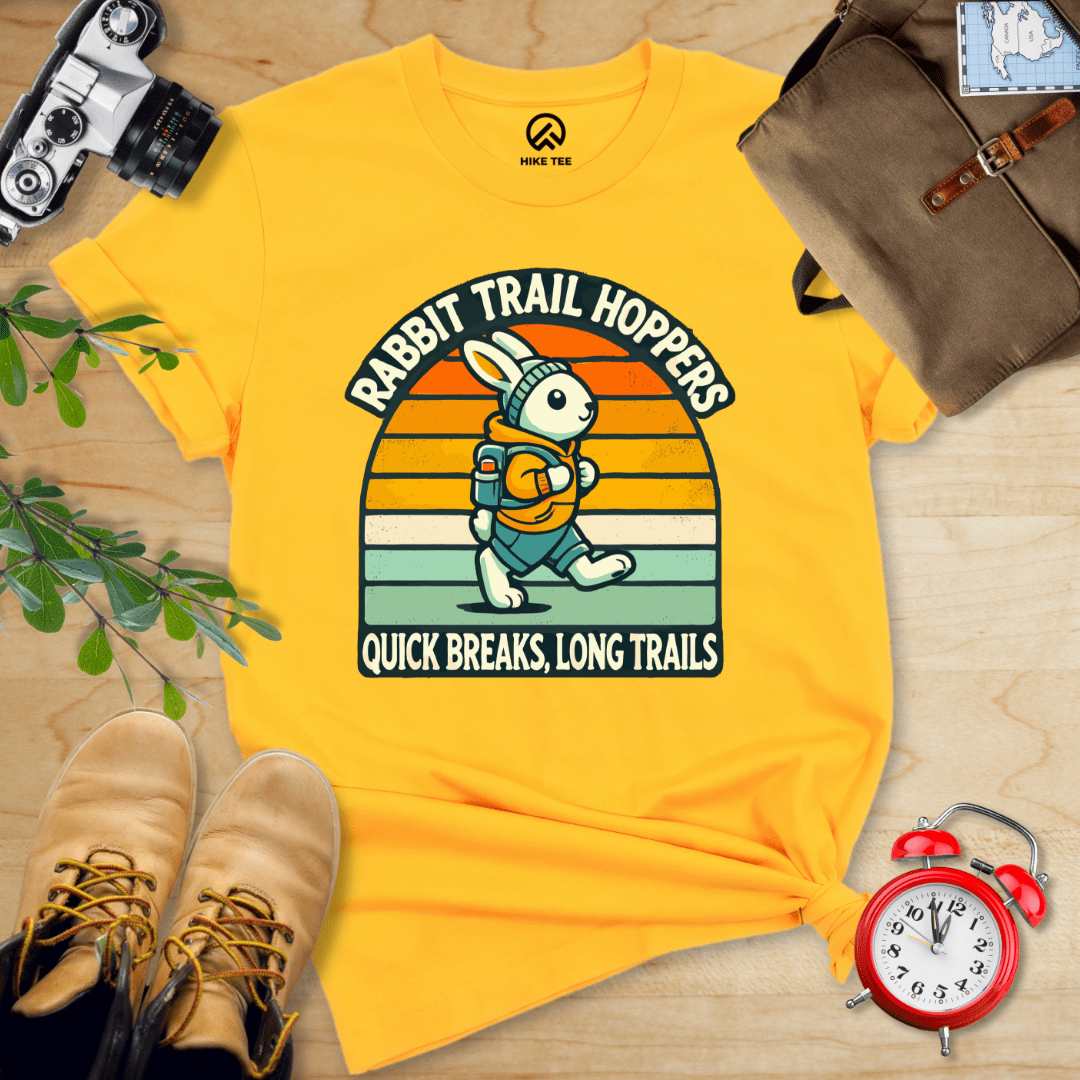 Hike Tee T-Shirt Gold / S Rabbit Trail Hoppers Shirt