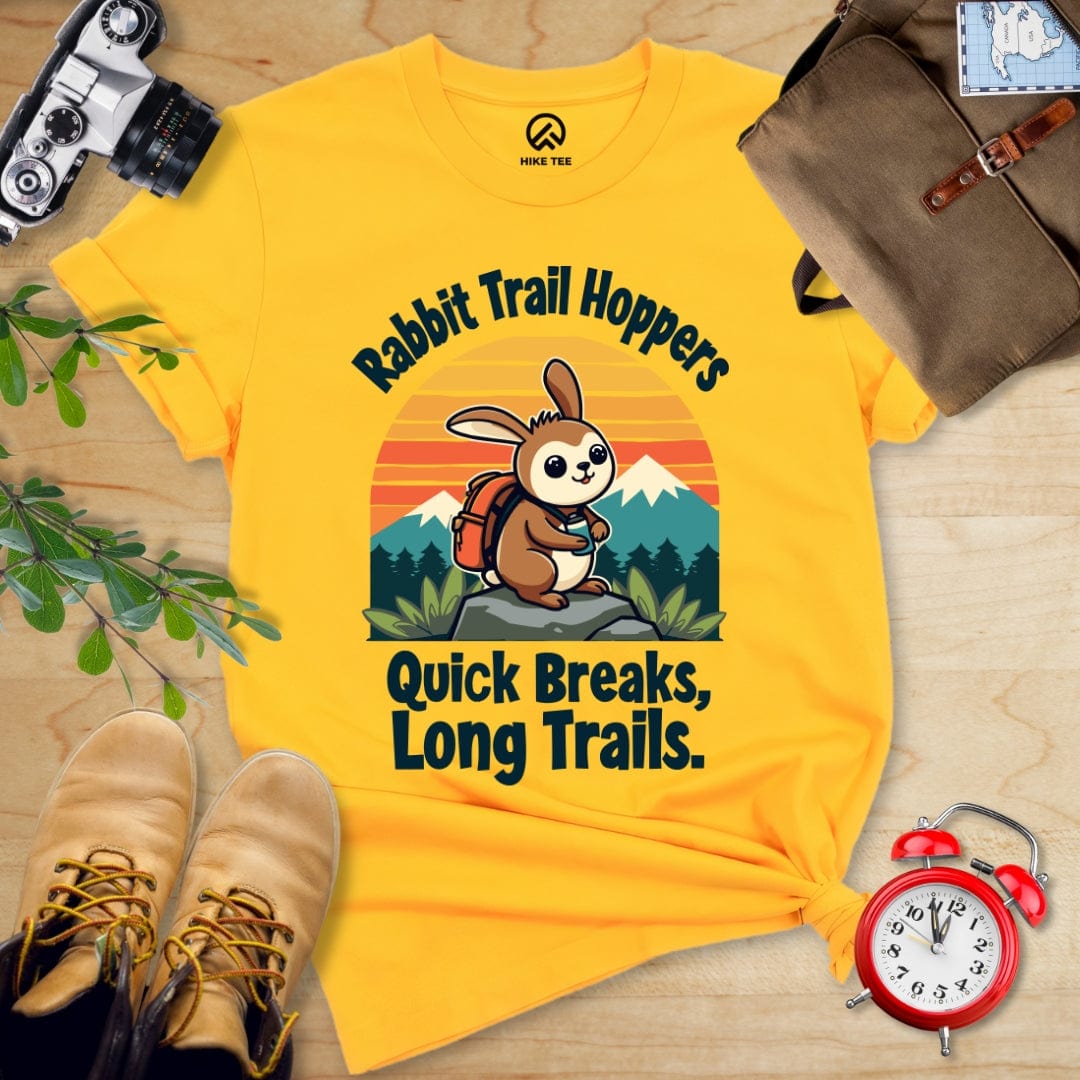 Hike Tee T-Shirt Gold / S Rabbit Trail Hoppers Shirt