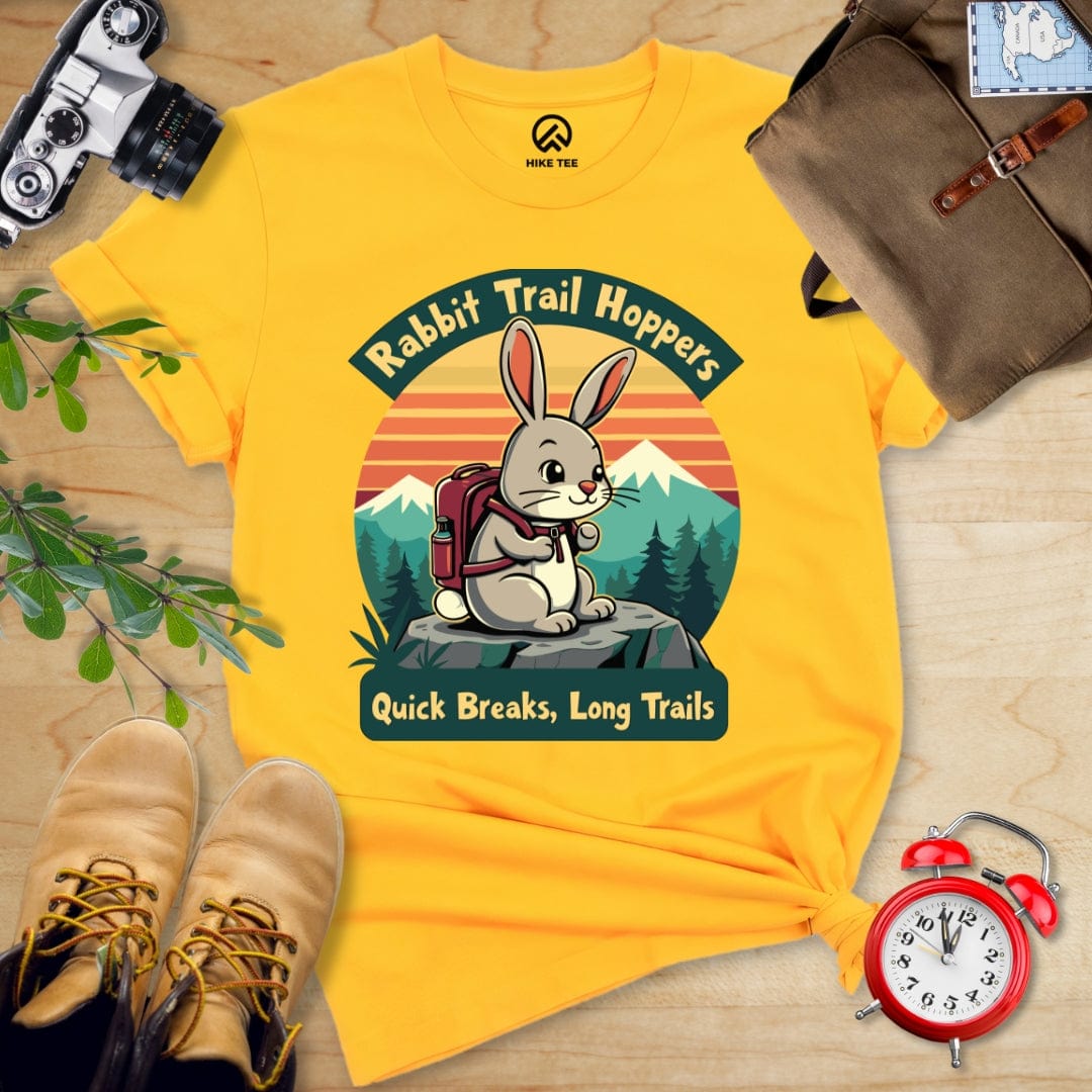 Hike Tee T-Shirt Gold / S Rabbit Trail Hoppers Shirt