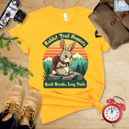 Hike Tee T-Shirt Gold / S Rabbit Trail Hoppers Shirt