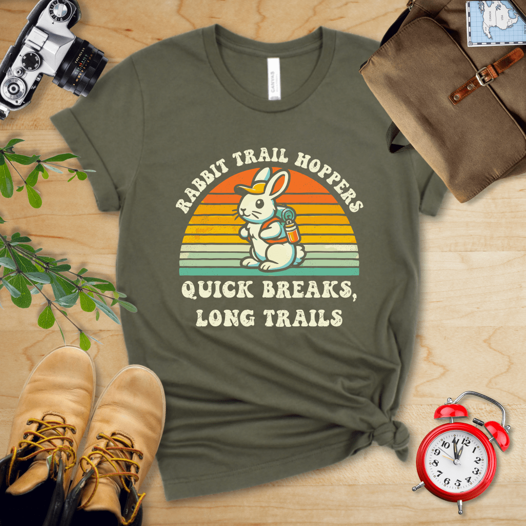 Hike Tee T-Shirt Military Green / S Rabbit Trail Hoppers Shirt