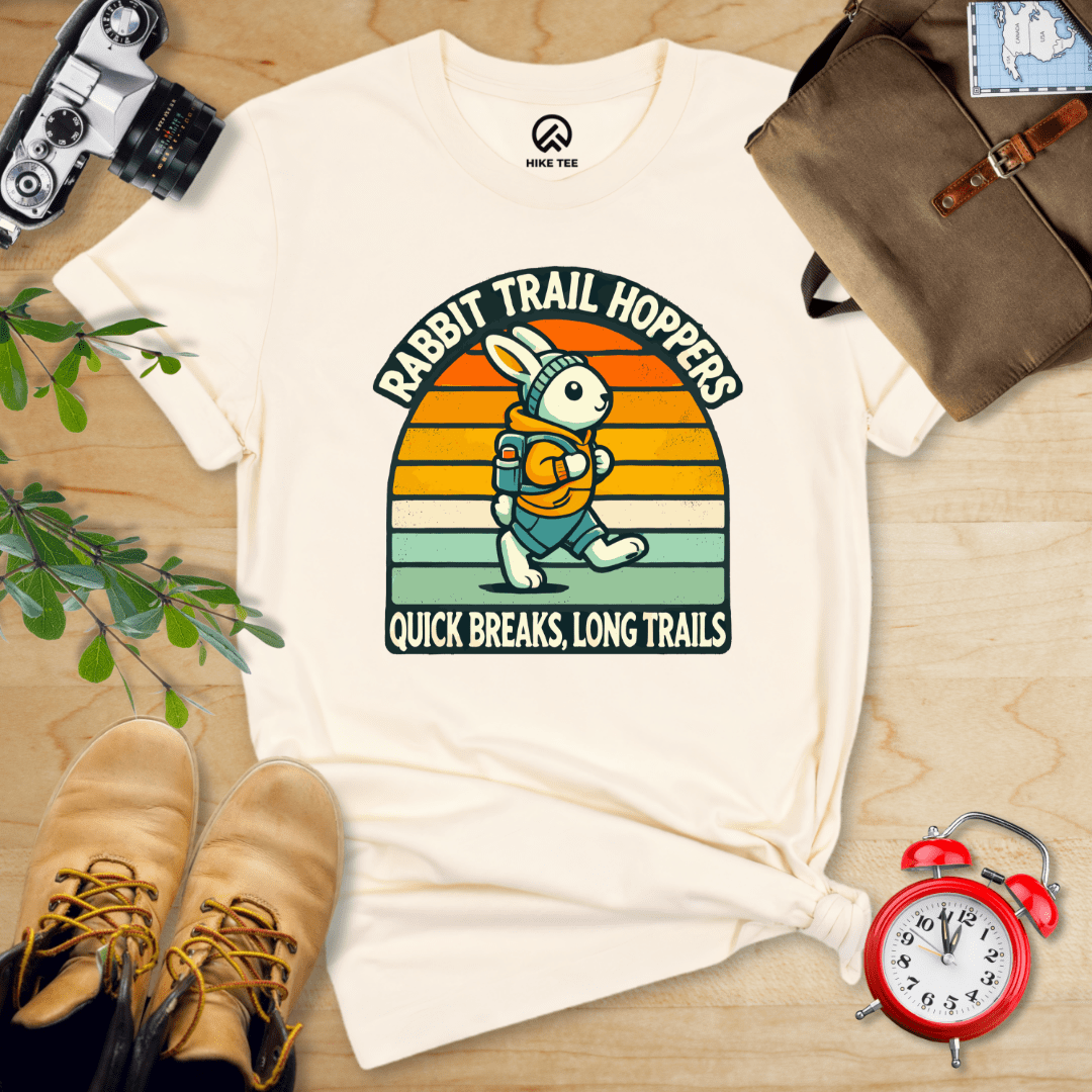 Hike Tee T-Shirt Natural / S Rabbit Trail Hoppers Shirt