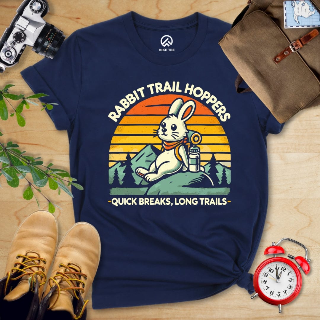Hike Tee T-Shirt Navy / S Rabbit Trail Hoppers Shirt