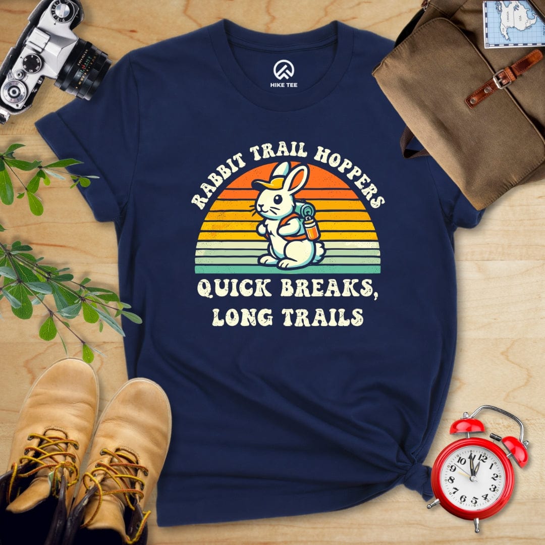 Hike Tee T-Shirt Navy / S Rabbit Trail Hoppers Shirt