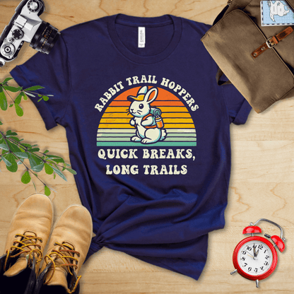 Hike Tee T-Shirt Navy / S Rabbit Trail Hoppers Shirt