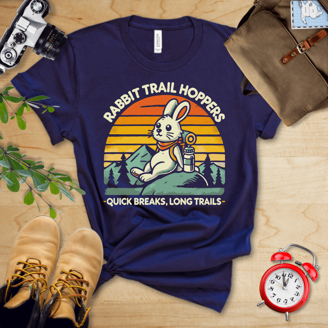 Hike Tee T-Shirt Navy / S Rabbit Trail Hoppers Shirt