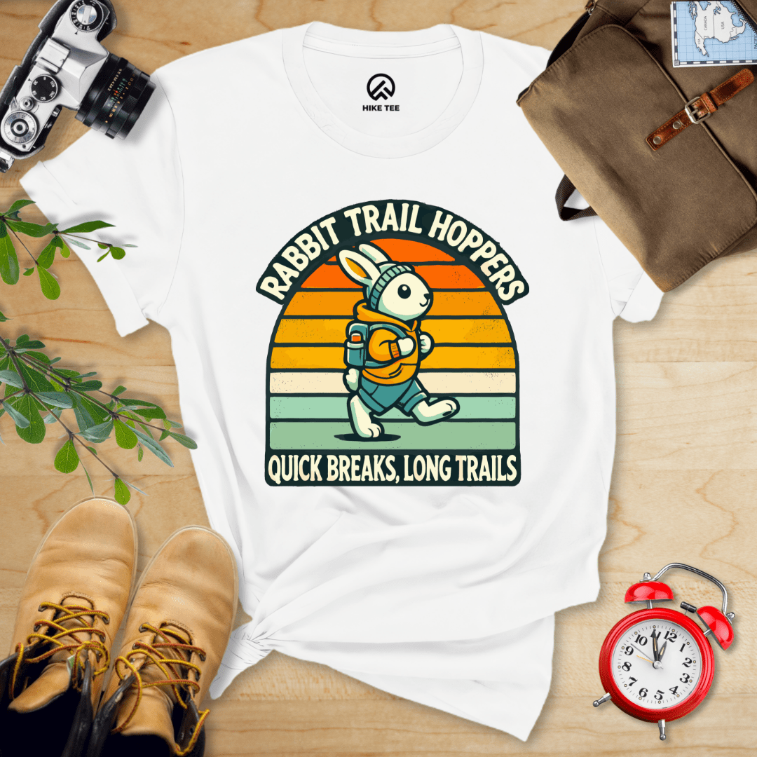 Hike Tee T-Shirt White / S Rabbit Trail Hoppers Shirt