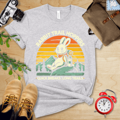 Hike Tee T-Shirt Athletic Heather / S Rabbit Trail Hoppers