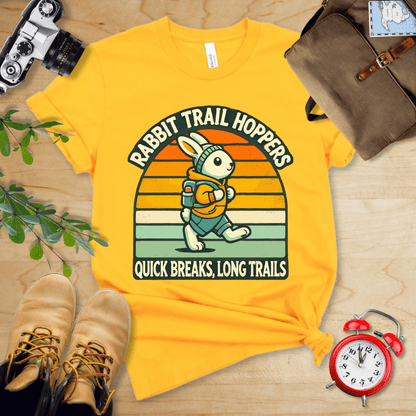 Hike Tee T-Shirt Gold / S Rabbit Trail Hoppers