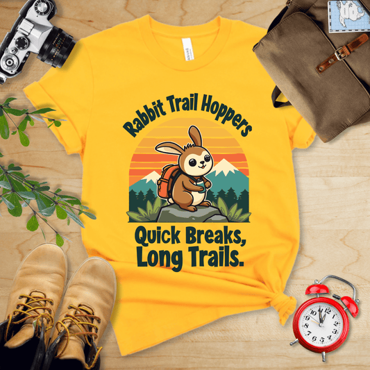 Hike Tee T-Shirt Gold / S Rabbit Trail Hoppers