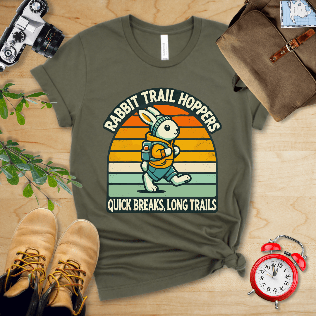 Hike Tee T-Shirt Military Green / S Rabbit Trail Hoppers